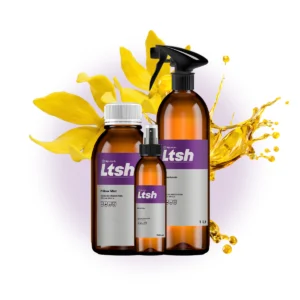Frasco de aceite esencial de ylang ylang para cabello y sensualidad