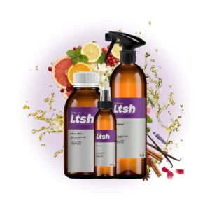 Botella de fragancia aloha hawaii para aromatizar