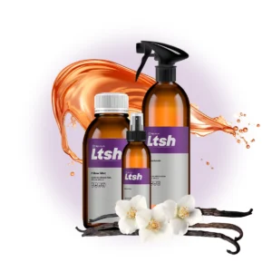 Fragancia de vainilla negra y ámbar para cosmética