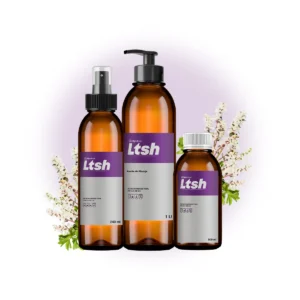 Frasco de aceite esencial de alcanfor blanco puro de LTSH para masajes y aromaterapia