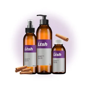 Frasco de aceite esencial de canela hoja para circulación y calor