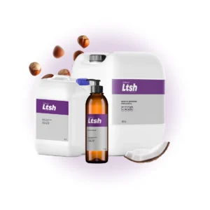 Aceite de masaje para calentamiento muscular Muscle Warm Up de LTSH con ingredientes naturales