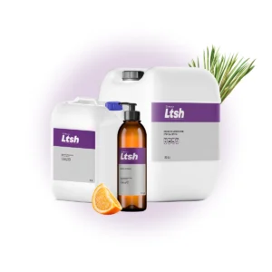 Frasco de aceite de masaje Relax de LTSH con lavanda y menta para relajación profunda