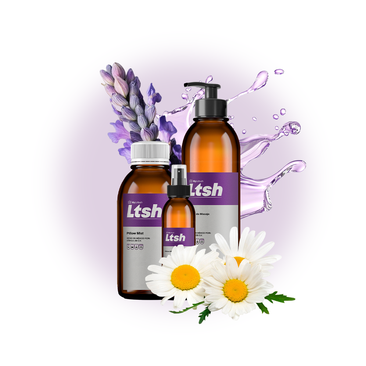 Premium Mist Somniferous LTSH spray lavanda para dormir y almohadas