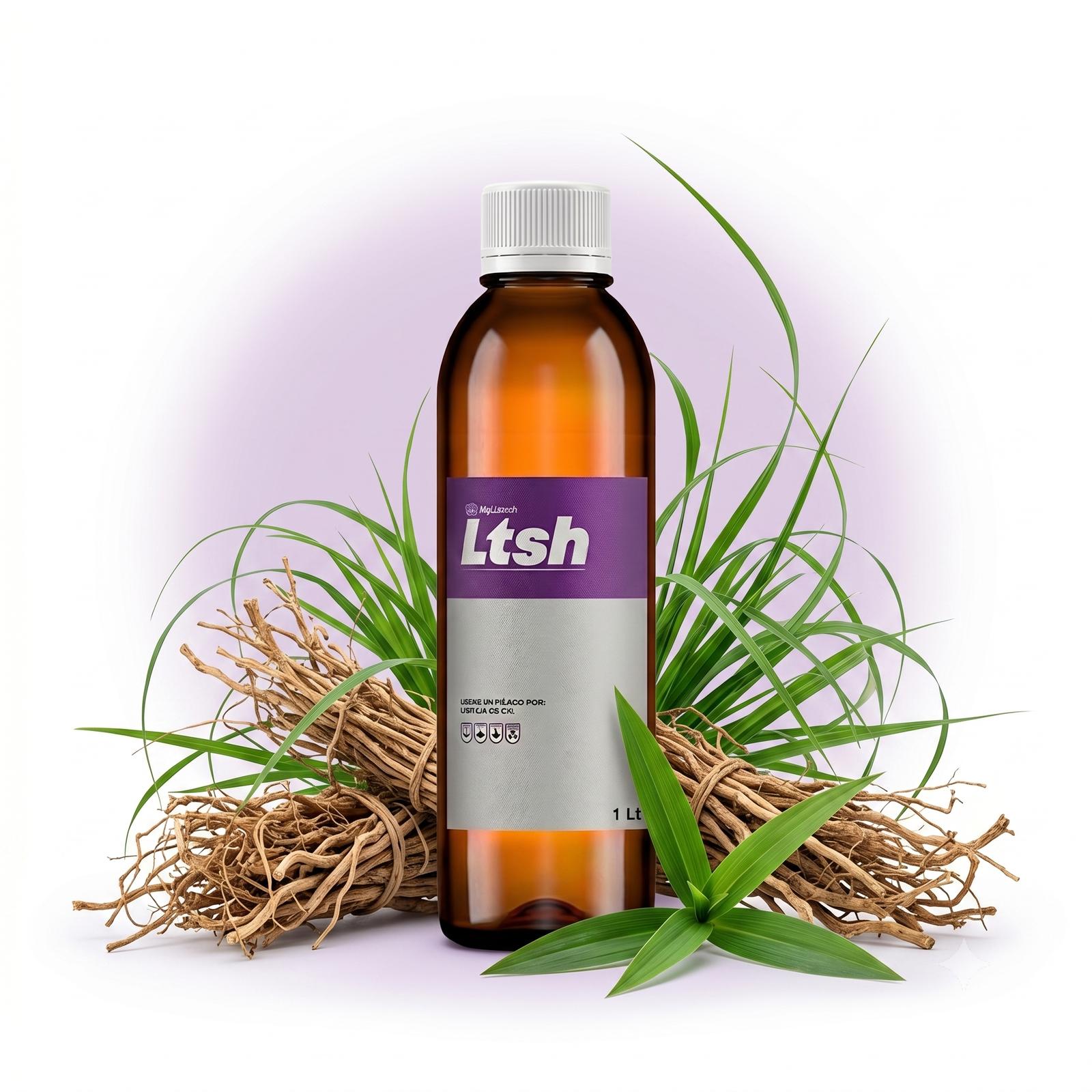 aceite esencial de vetiver - 1 lt