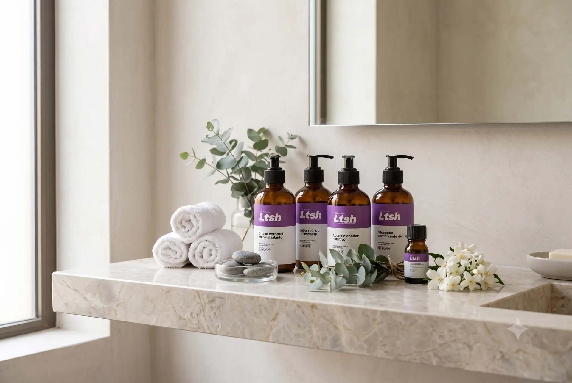 Amenities de cosmética natural mexicana para hoteles y spas de lujo