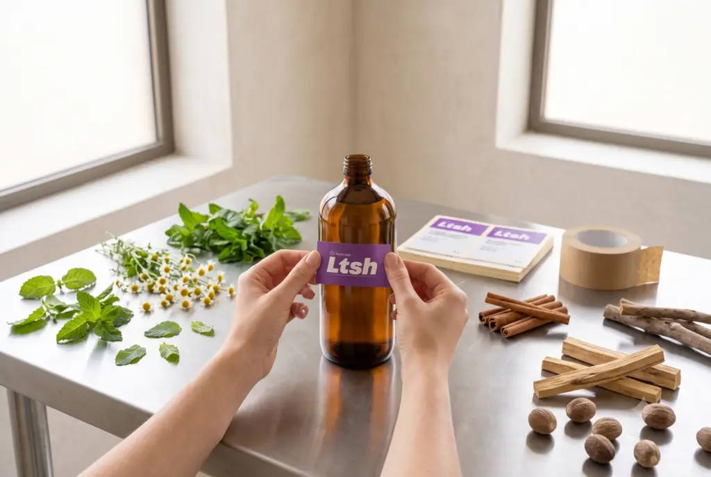 Envases de cosmética natural semipersonalizados con la marca del cliente