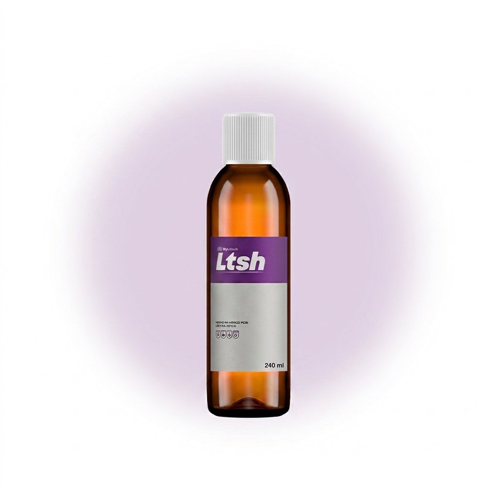 Envase ámbar de 240 mL para activos cosméticos a granel — LTSH