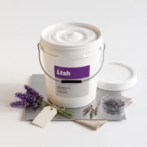 Crema de Manos de Lavanda en cubeta a granel de 5 y 19 kg — crema de manos hidratante LTSH