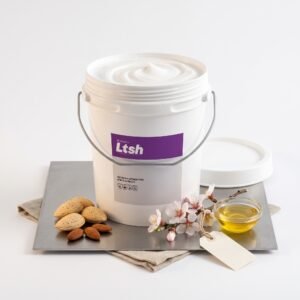 Crema de Manos de Almendras en cubeta a granel de 5 y 19 kg — crema de manos hidratante LTSH