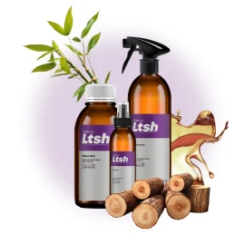 Fragancia de bambú y madera para aromatización de lujo